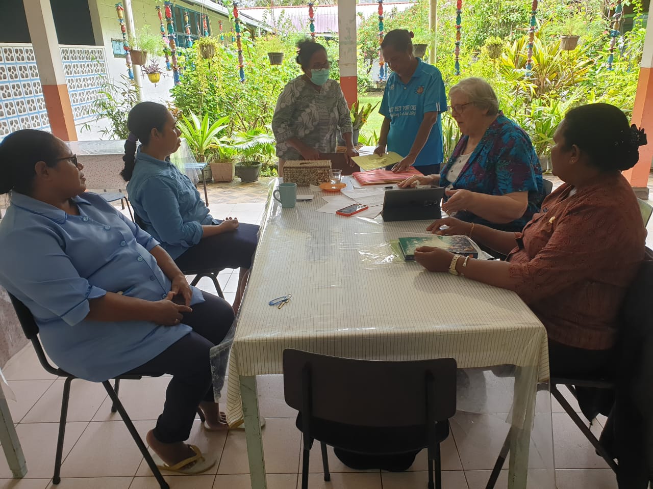 LEMBAGA PENYEDIAAN LAYANAN PEMBERDAYAAN PEREMPUAN MENGADAKAN VERIFIKASI LAPANGAN SECARA ONLINE