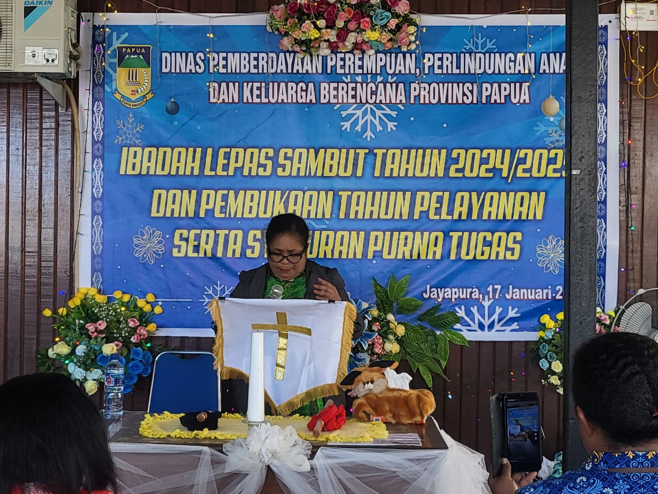 IBADAH LEPAS SAMBUT, PEMBUKAAN TAHUN PELAYANAN DAN SYUKURAN PURNA TUGAS 