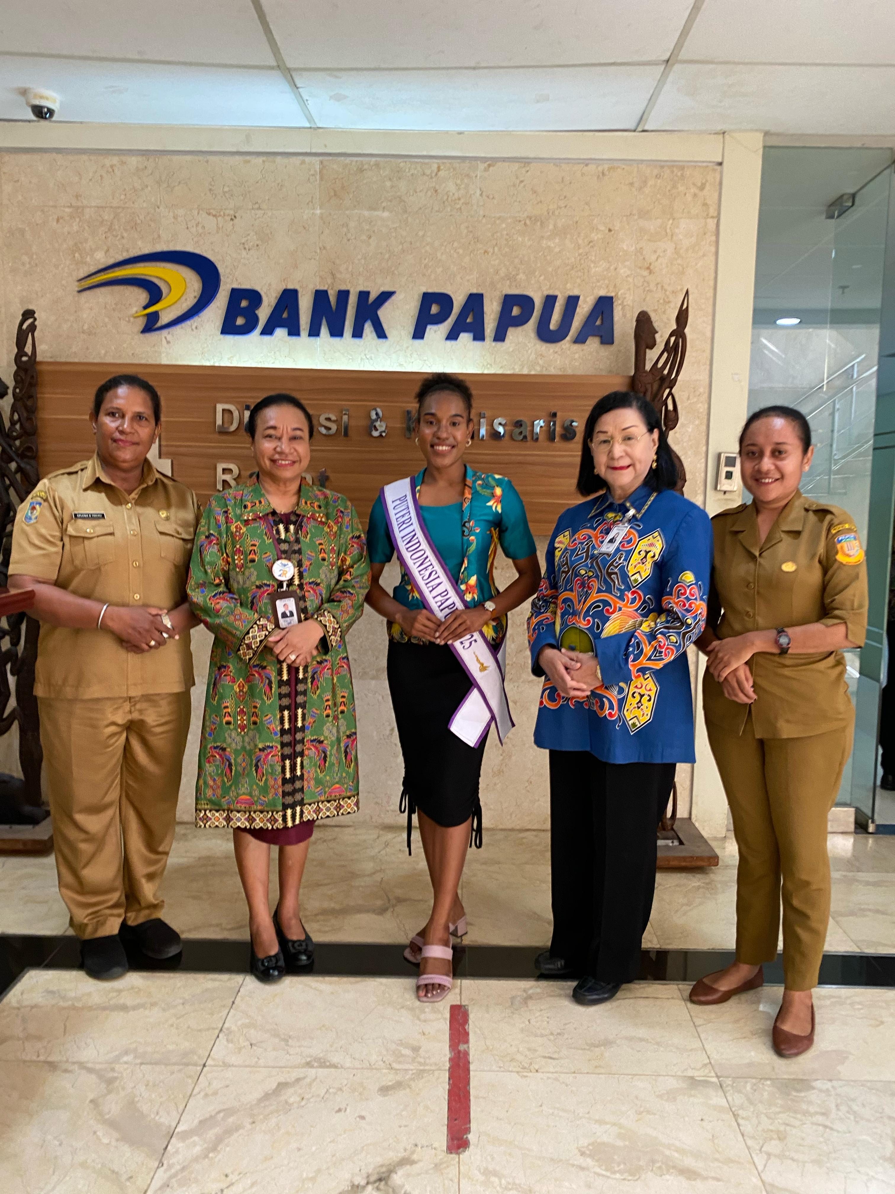 DP3AKB PAPUA DAMPINGI KANDIDAT PUTRI INDONESIA 2025 DALAM AUDIENSI DENGAN BPD PAPUA