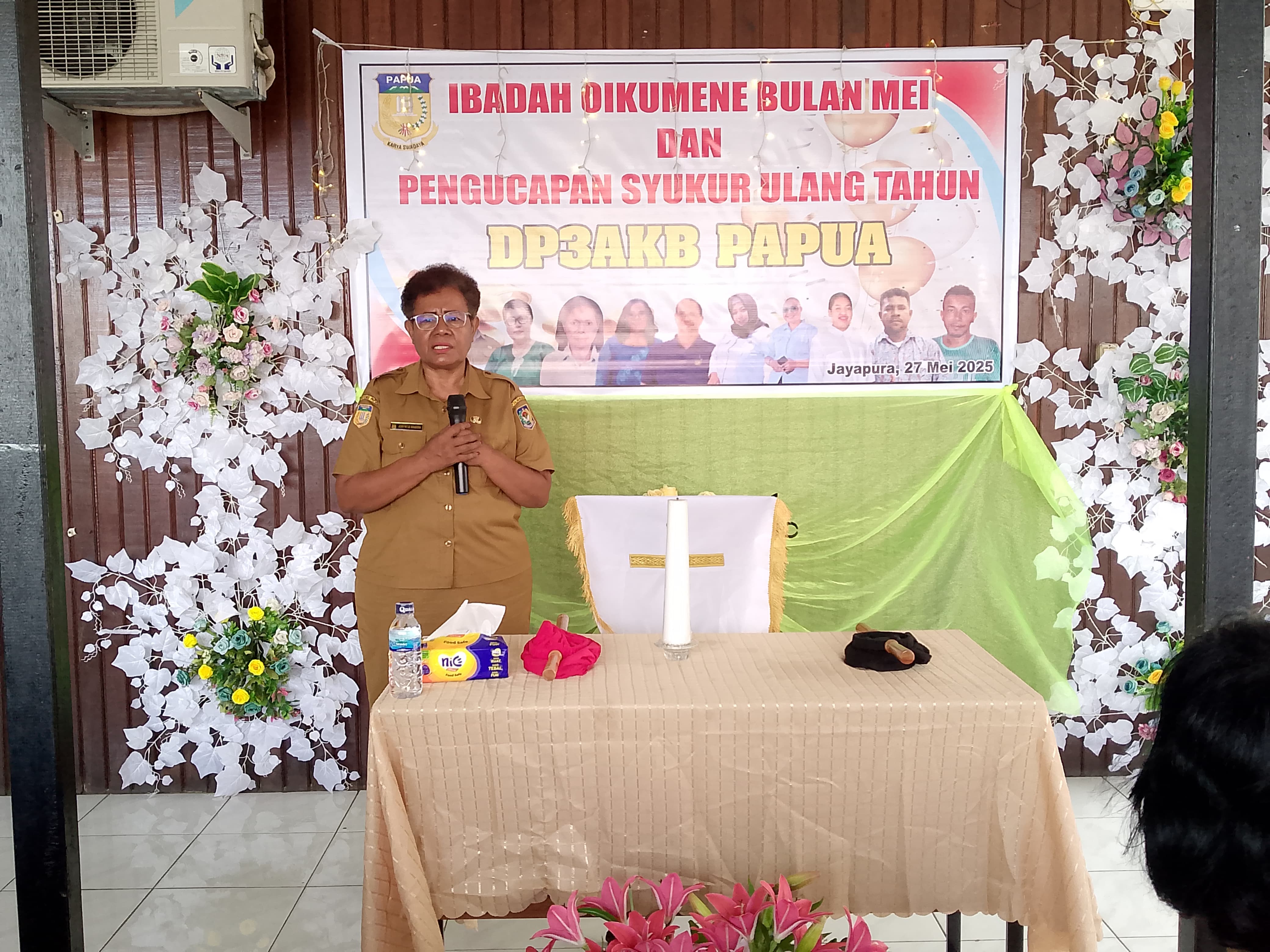 ASN DP3AKB PAPUA DIHIMBAU ANDALKAN TUHAN DALAM MELAKSANAKAN TUGAS