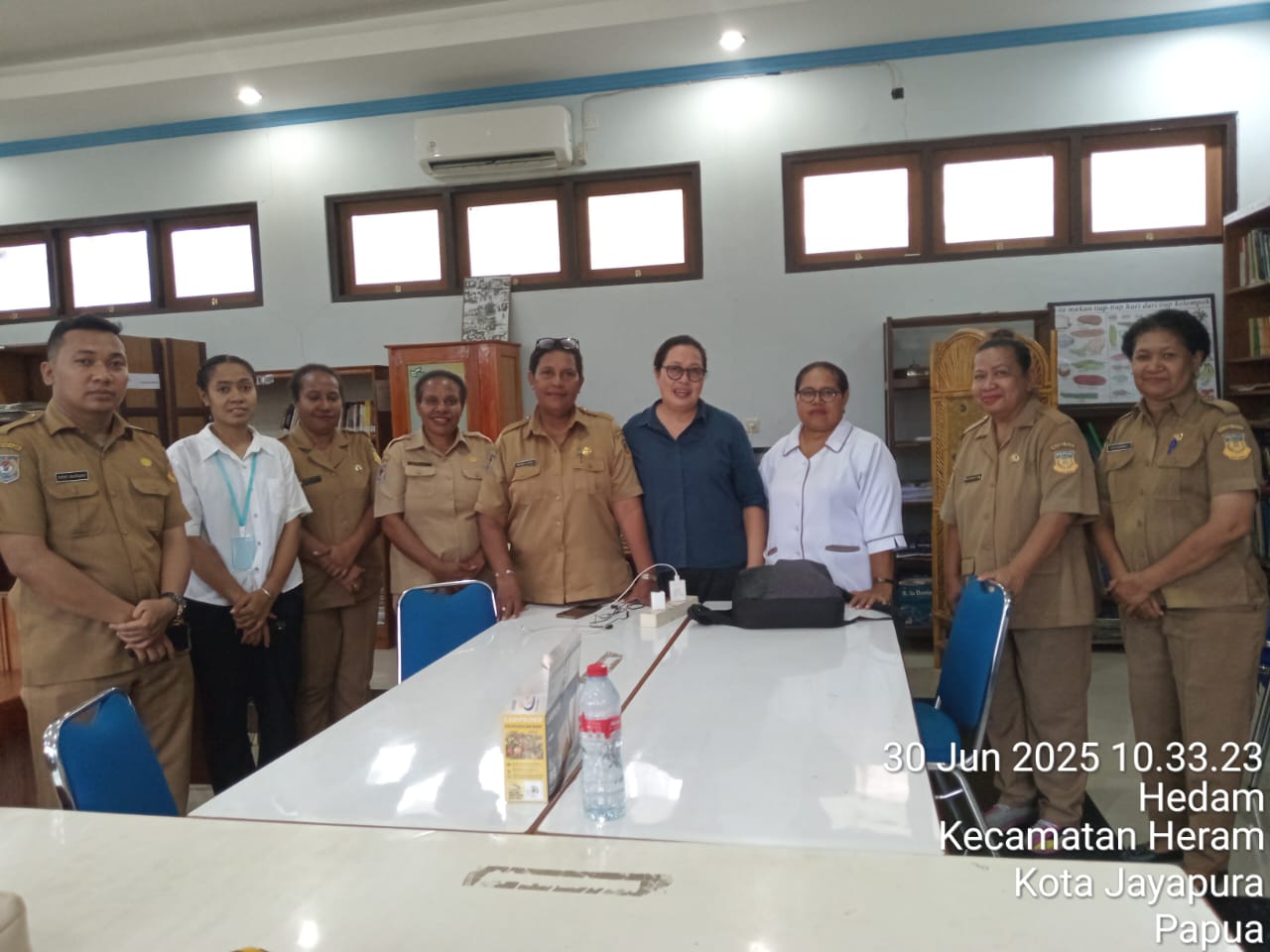 DP3AKB PAPUA TINJAU PELATIHAN EKONOMI BAGI MAMA-MAMA PAPUA DI P3W