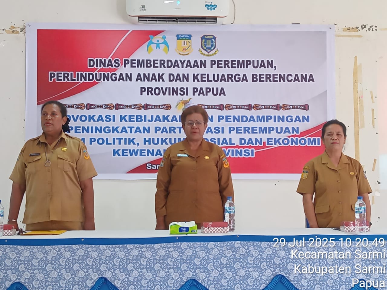 ADVOKASI PENINGKATAN PARTISIPASI PEREMPUAN DI KABUPATEN SARMI
