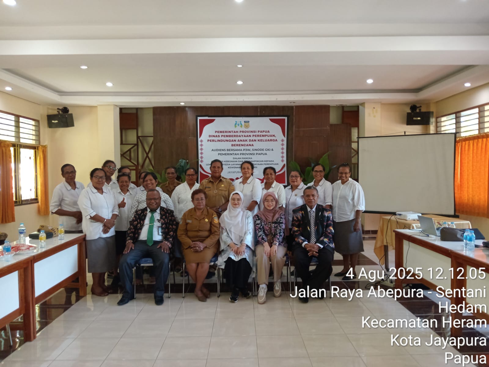 KEMENPPPA TINJAU P3W GKI PAPUA