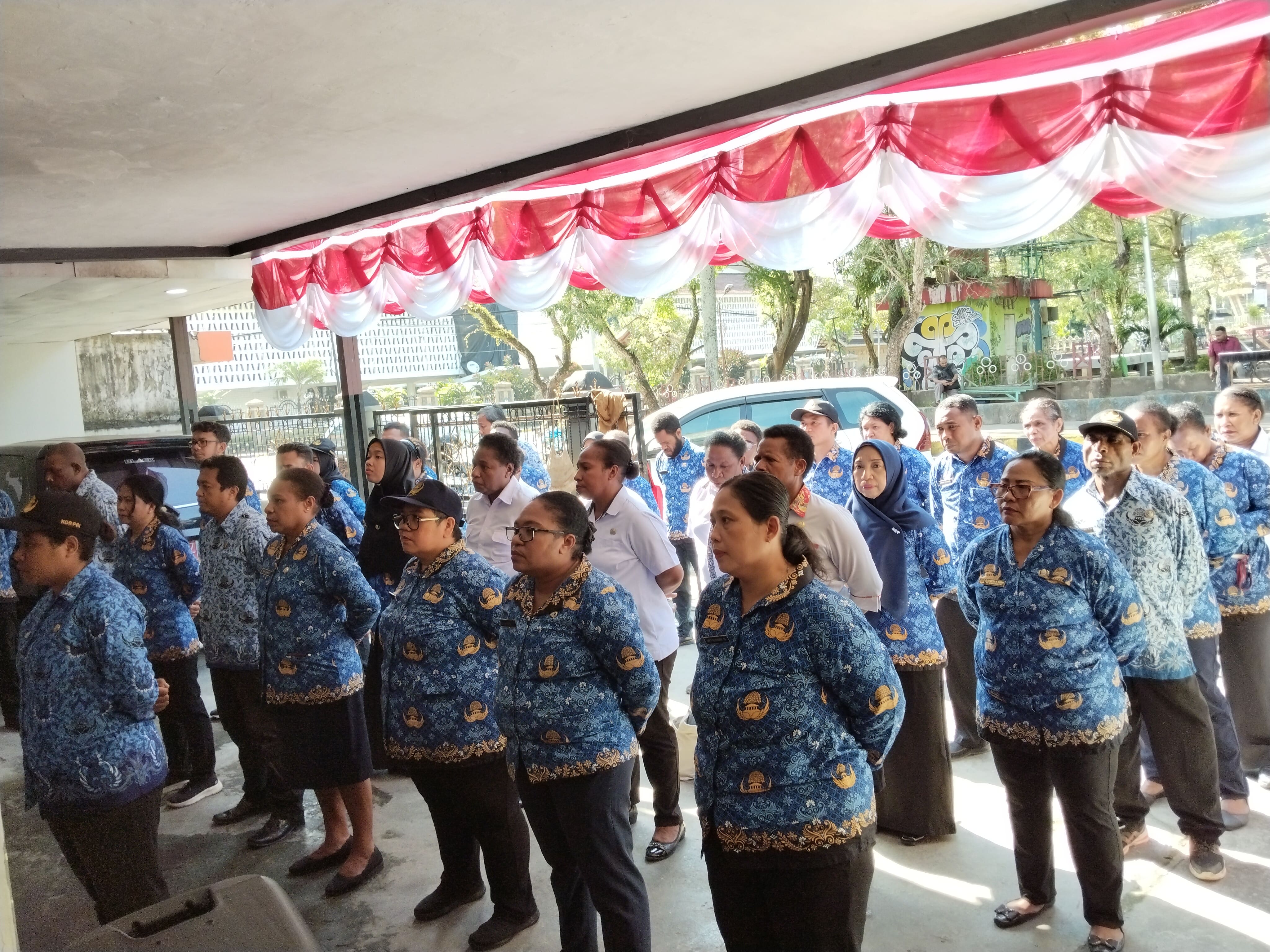 DP3AKB Papua Tekankan Disiplin ASN dan Kelengkapan SPJ Kegiatan