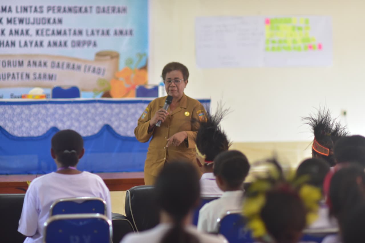 Pemkab Sarmi Bentuk Forum Anak Daerah sebagai Upaya Pencegahan Kekerasan terhadap Anak