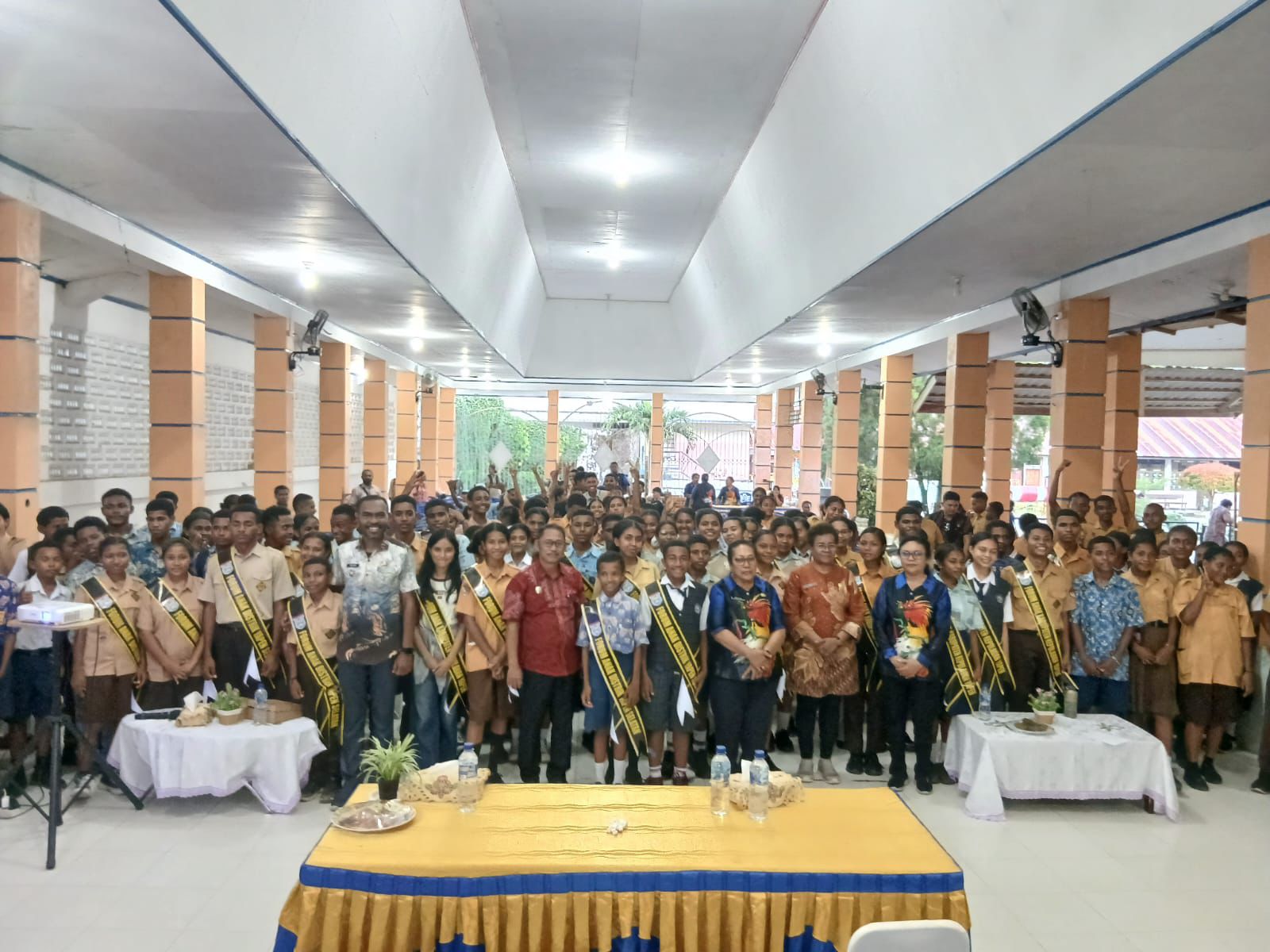 Penguatan Layanan Anak dan Pembentukan Forum Anak, Kepala DP3AKB Papua Turun Langsung ke Yapen