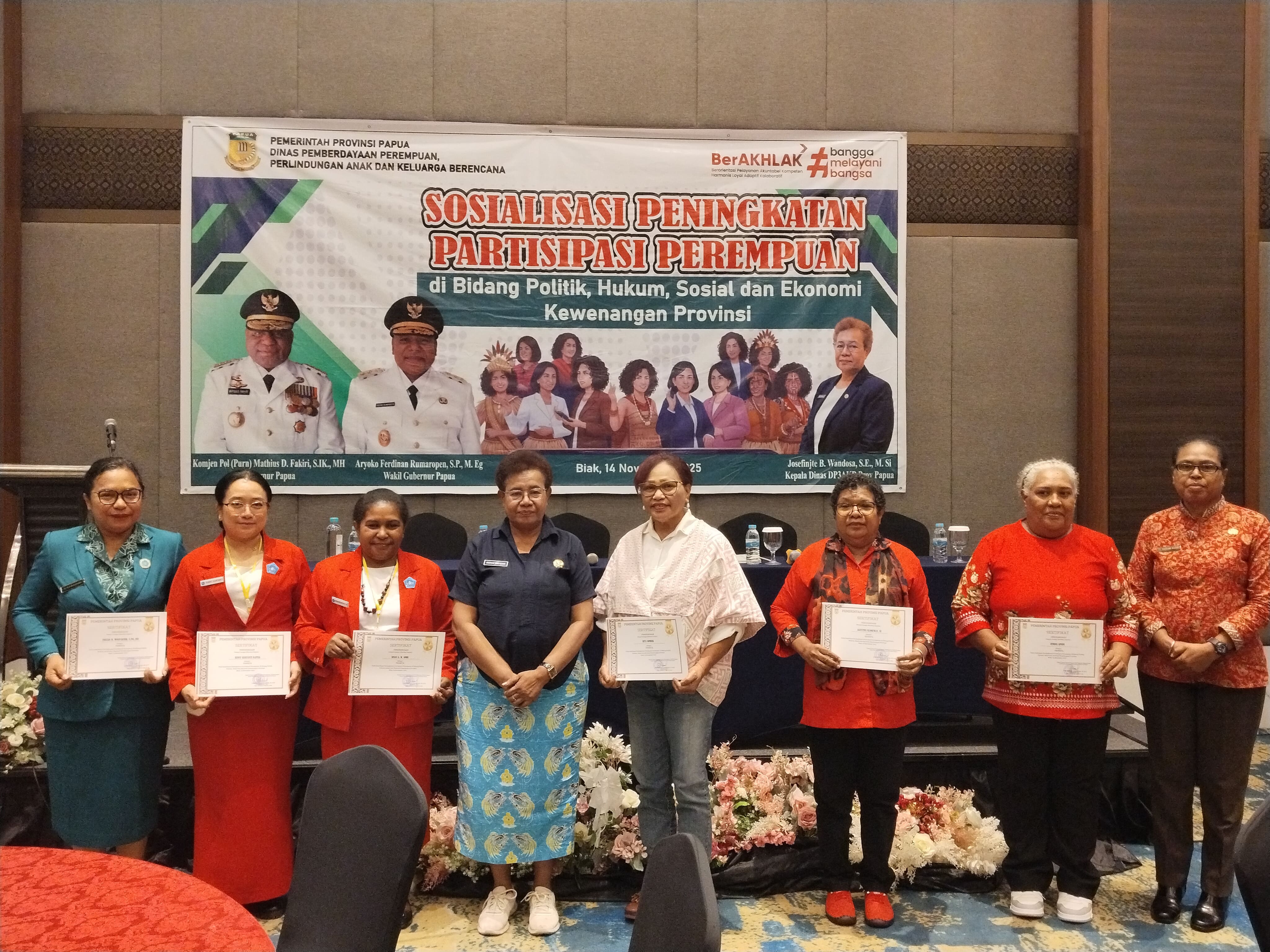 Pemerintah Dorong Perempuan Papua Siap Berkiprah di Politik, Ekonomi, dan Sosial