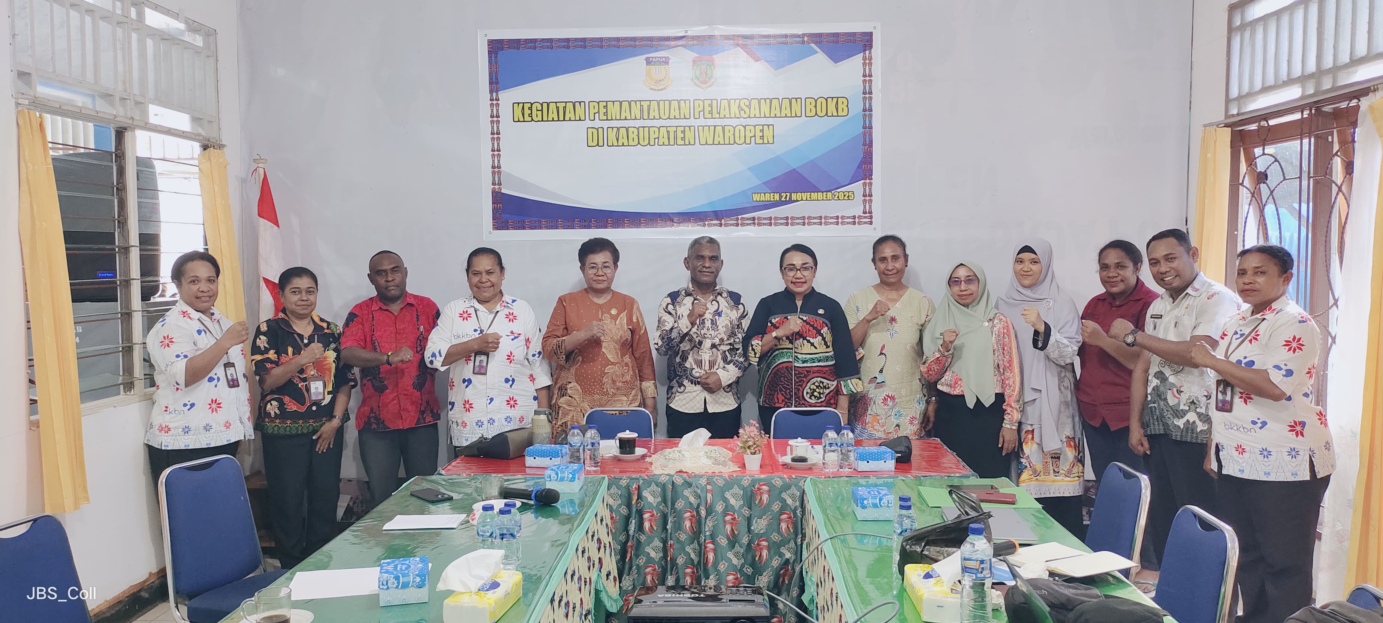 Pemprov Papua Pantau Pelaksanaan Dana BOKB di Kabupaten Waropen