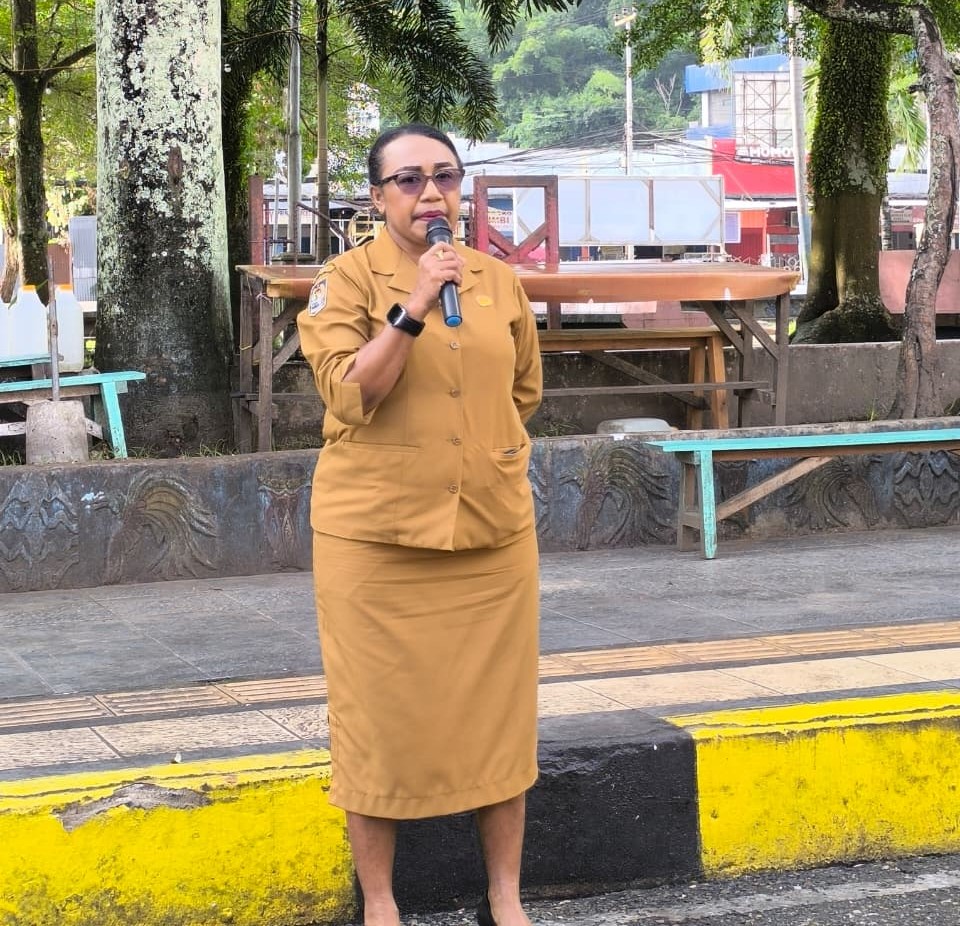 DP3AP2KB Papua Gelar Apel Perdana di Bawah Kepemimpinan Selvina Y. Imbiri