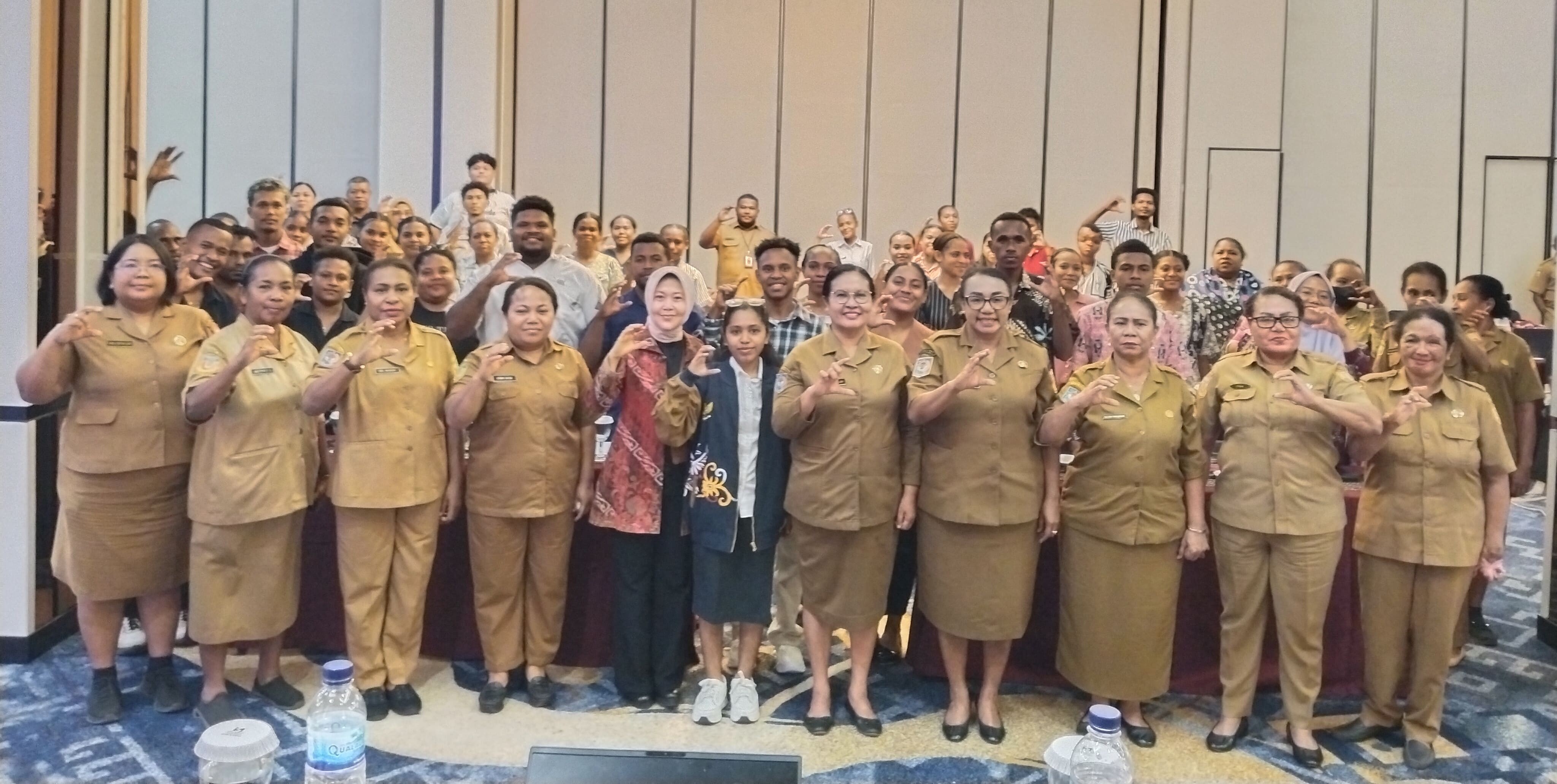 DP3AP2KB Papua Perkuat Layanan Peningkatan Kualitas Hidup Anak di Kota Jayapura