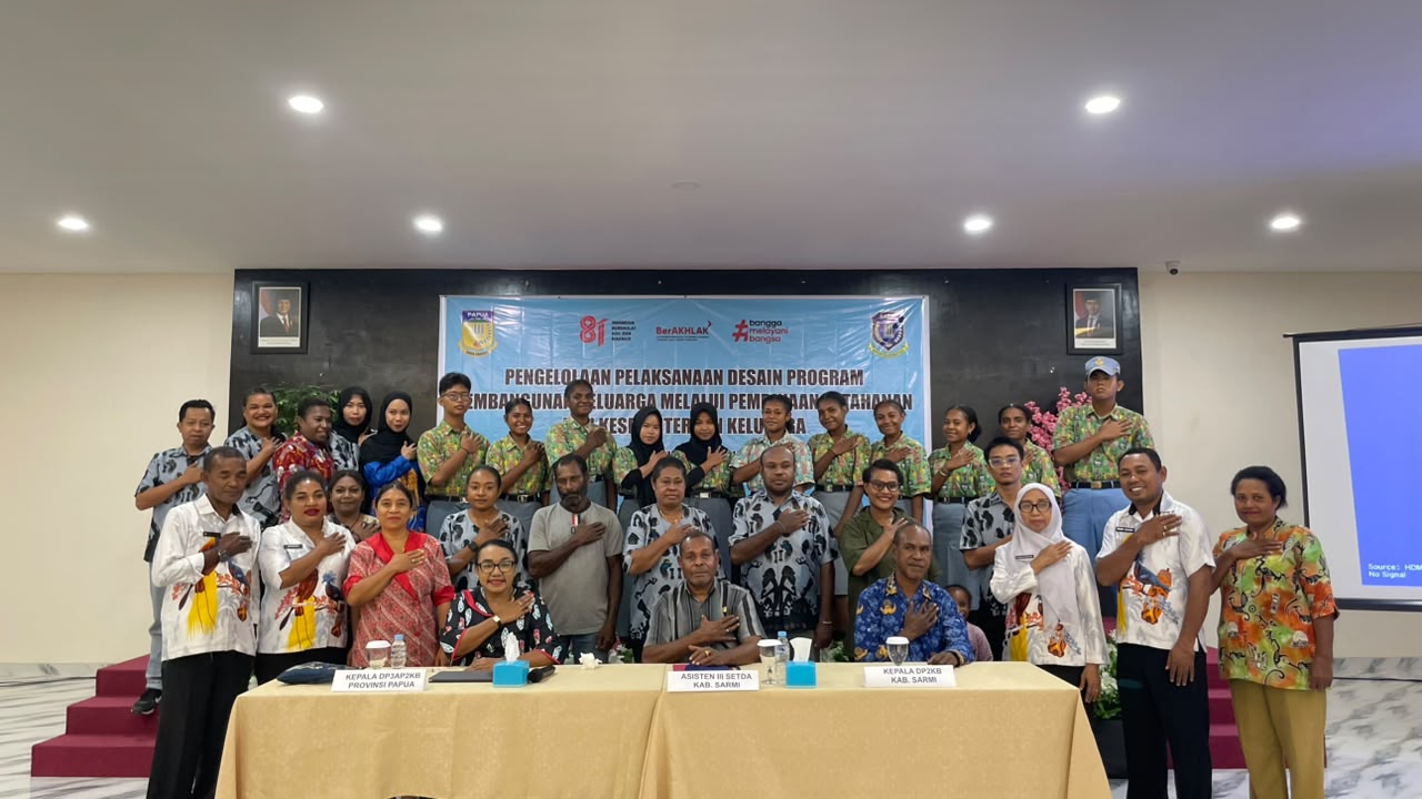 Perkuat Keluarga dan Remaja, DP3AP2KB Papua Gelar Pembinaan di Sarmi